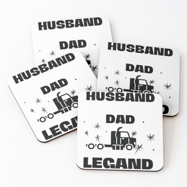 Item preview, HUSBAND DAD TRUCKER LEGAND designed and sold by MetooStore  ⭐⭐⭐⭐⭐.