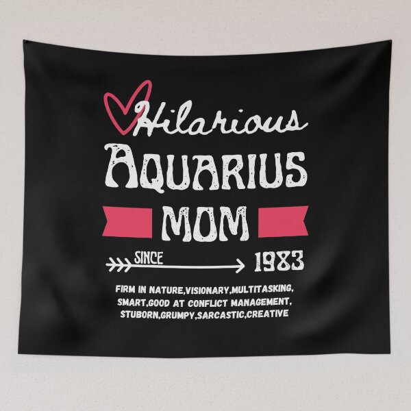Item preview, Hilarious Aquarius Mom since 1983,  designed and sold by reka88.