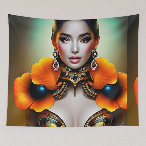 Item preview, Woman Portrait: Symbol of Your Personality designed and sold by artmanikin.