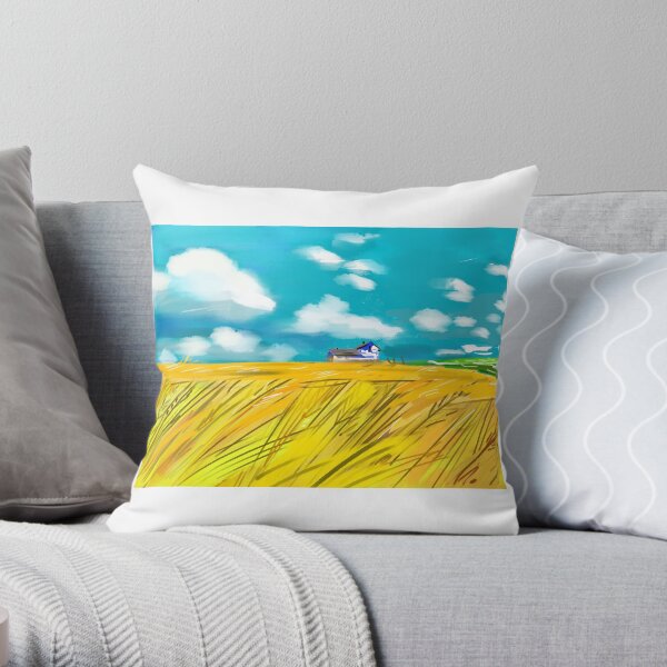 Prairies Throw Pillow