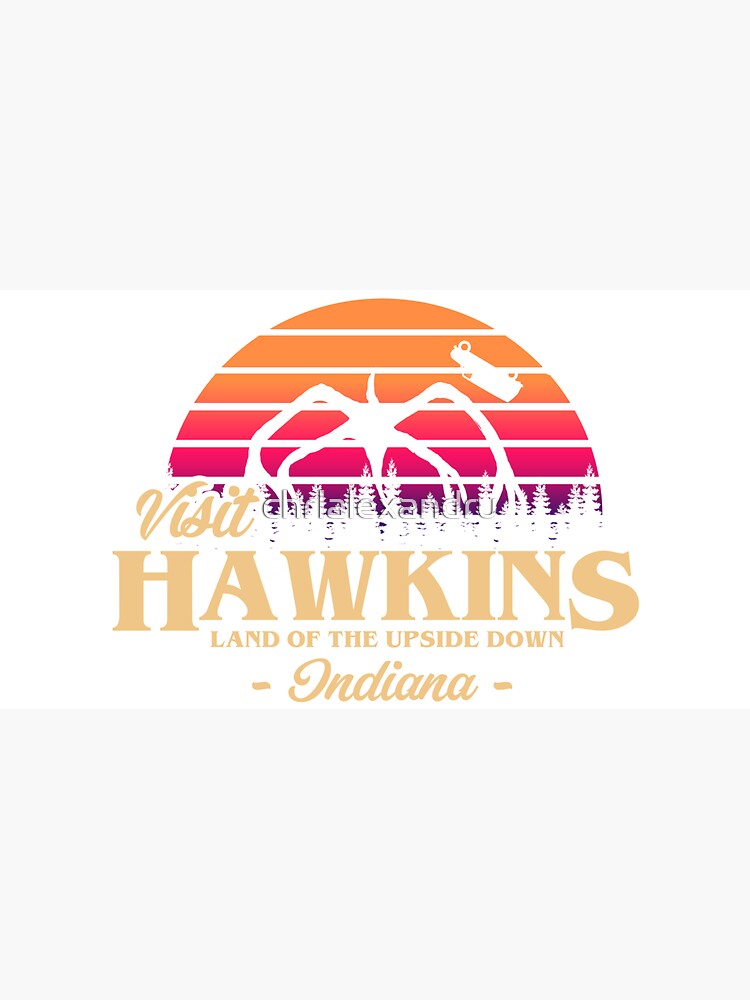 Thumbnail 7 of 7, Cap, Stranger Things Visit hawkins designed and sold by chrlalexandru.