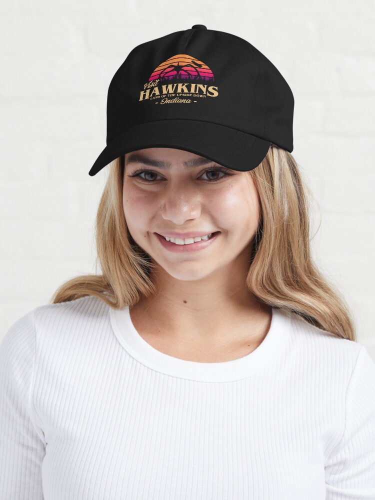 Thumbnail 6 of 7, Cap, Stranger Things Visit hawkins designed and sold by chrlalexandru.
