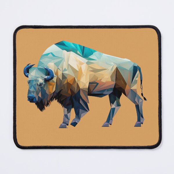 Item preview, Geometric American Bison  designed and sold by luisraultg.