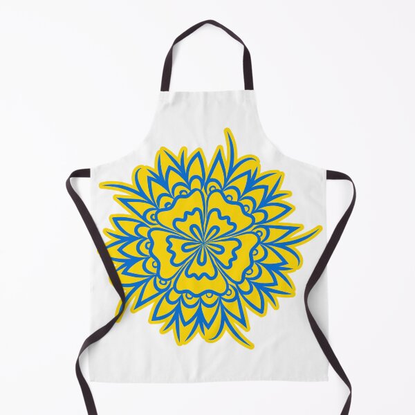 Item preview, Glory to Ukraine. Flower in color of ukrainian flag designed and sold by TJprint.