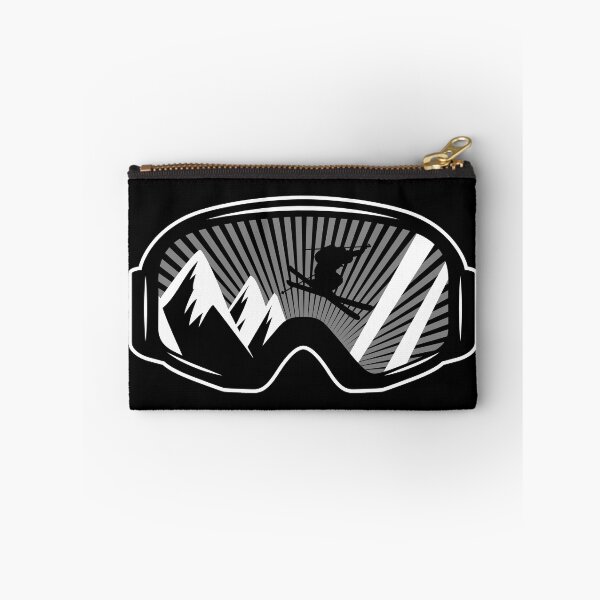 Item preview, Ski Touring Mountains Heartbeat Ski-Goggle Skiing designed and sold by StrongShirts.