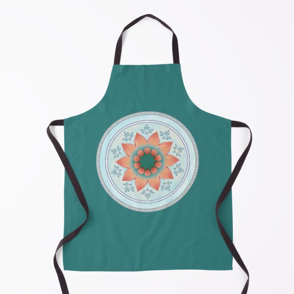 Item preview, Asian Chinese style vintage lotus flower pattern plate watercolor illustration designed and sold by UnaWu533.