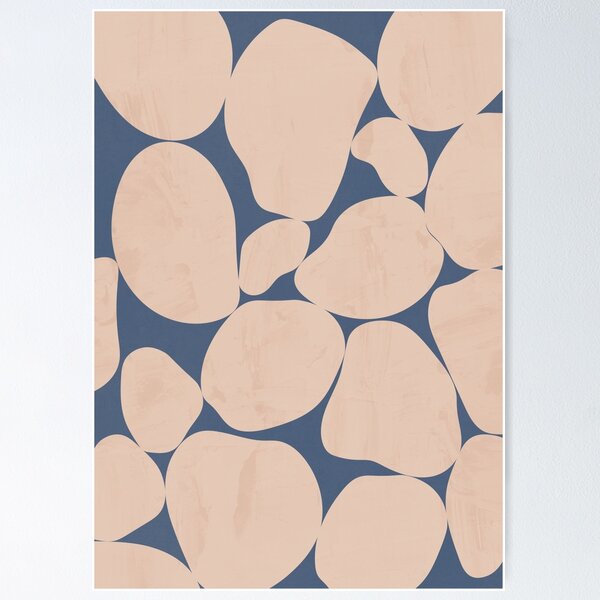 Item preview, Abstract Stones Art, White Stone, Zen Pebbles, Coastal Decor designed and sold by technicolorable_art.