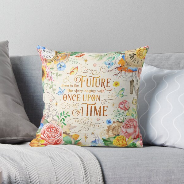 Once upon a time Throw Pillow