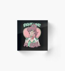 Sailor Moon- Fight Like a Girl (Sailor Jupiter) Acrylic Block