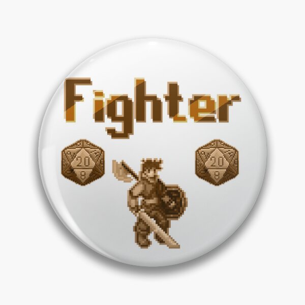 Item preview, Pixel Fighter designed and sold by LuCell Designs.