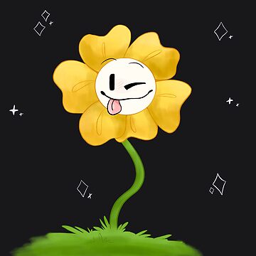 Flowey Fan Art Print for Sale by chocorobi