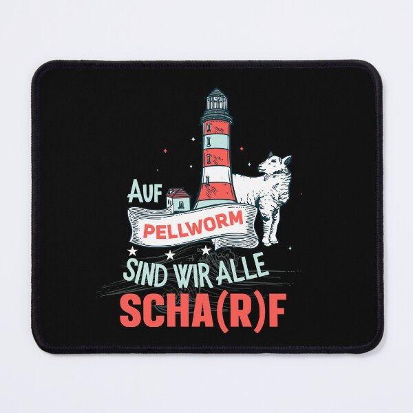 Item preview, On Pellworm we are all Scharf Lighthouse Island designed and sold by StrongShirts.
