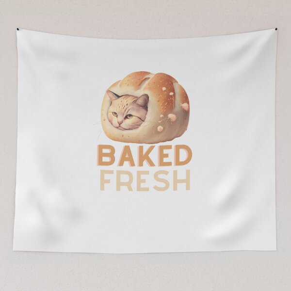 Item preview, Baked Fresh Cat designed and sold by chrstnslts.