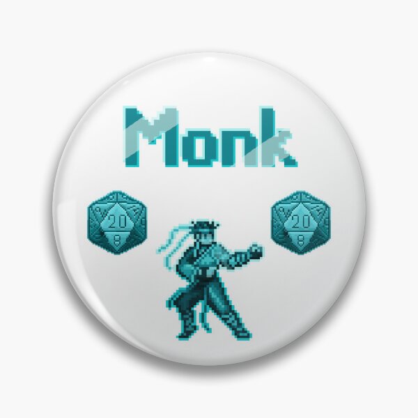 Item preview, Pixel Monk designed and sold by LuCell Designs.