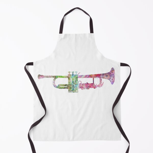 Item preview, Colorful Trumpet Music Art by Sharon Cummings designed and sold by Sharon Cummings Art.