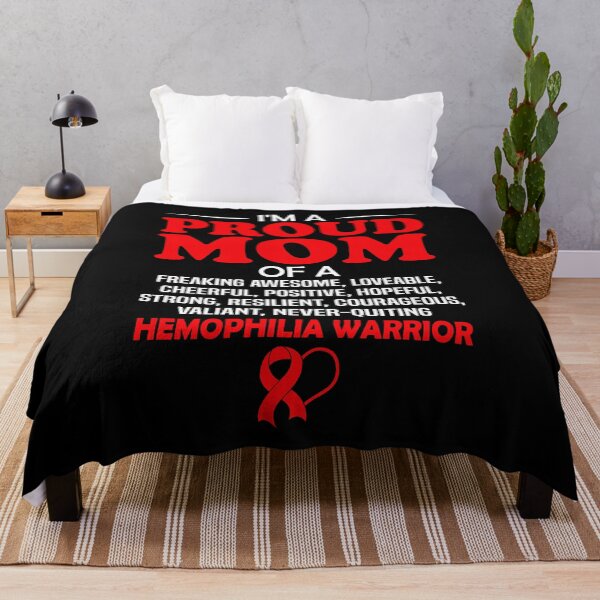 Item preview, Proud Mom Of A Hemophilia Awareness Warrior designed and sold by Adolfo114.