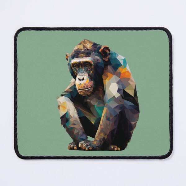 Item preview, Geometric Chimpanzee designed and sold by luisraultg.