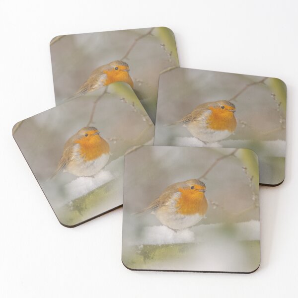 Item preview, robin in the snow designed and sold by AliMarleyPhoto.