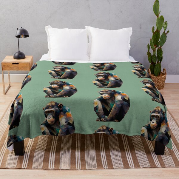 Item preview, Geometric Chimpanzee designed and sold by luisraultg.