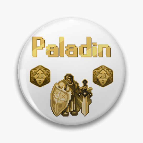 Item preview, Pixel Paladin designed and sold by LuCell Designs.