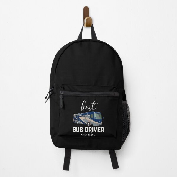 Item preview, best bus driver ever with a Blue bus illustration  (white text) designed and sold by EmeraldeaArt.