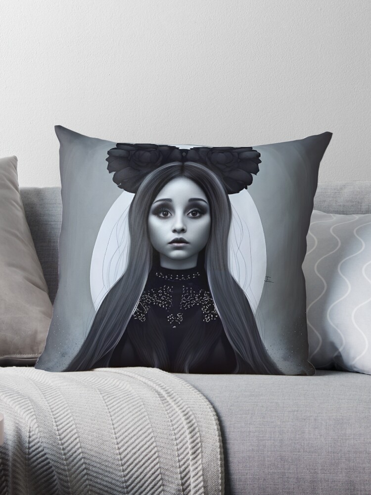 Halloween Pillows Glow IN the Dark Goth Throw Pillow Cute