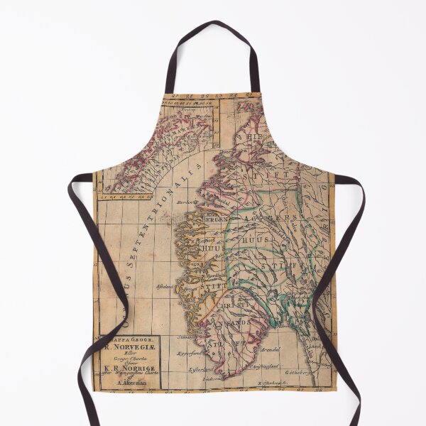 Item preview, Vintage Map of Norway from 1768 designed and sold by depresident.