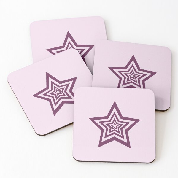 Item preview, bicolor pink and purple star designed and sold by Uffcagla.