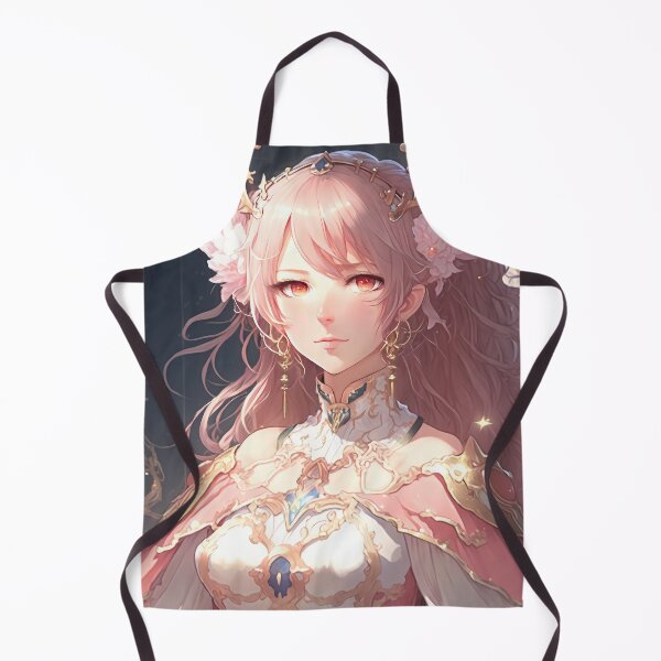 Item preview, A fantasy elf female cleric in a pink pastel dress designed and sold by PJGartui.
