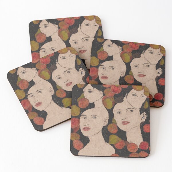 Item preview, Abstract Woman with Fig Fruits Sketch designed and sold by bryanchvzz.