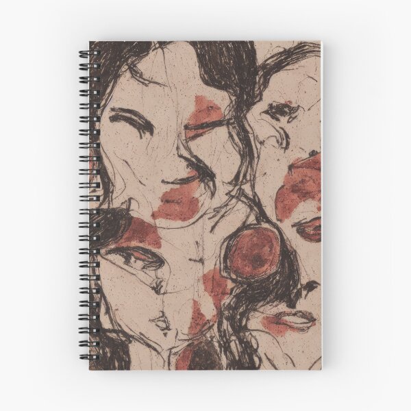 Item preview, Abstract Woman with Fig Fruits Bleeding Red designed and sold by bryanchvzz.