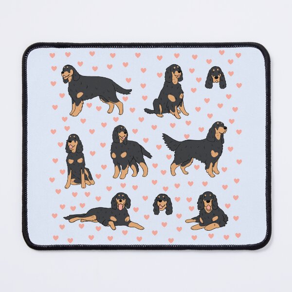 Item preview, Setter gordon dog cute illustration pack designed and sold by Yarafantasyart.