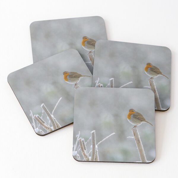 Item preview, frosty robin designed and sold by AliMarleyPhoto.