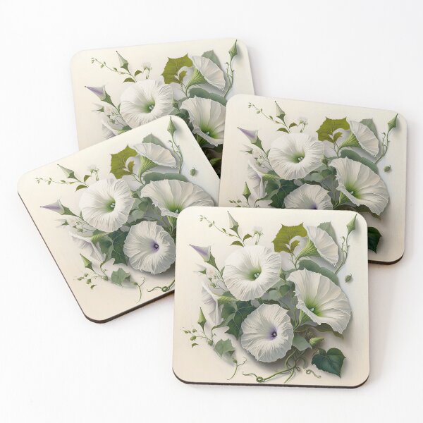 Item preview, White Morning Glory  designed and sold by Vanover Designs.