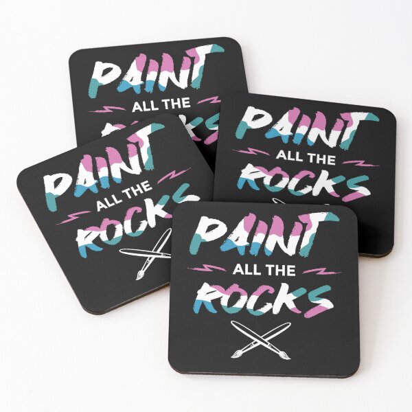 Item preview, Paint All The Rocks Stones designed and sold by MooonTees.