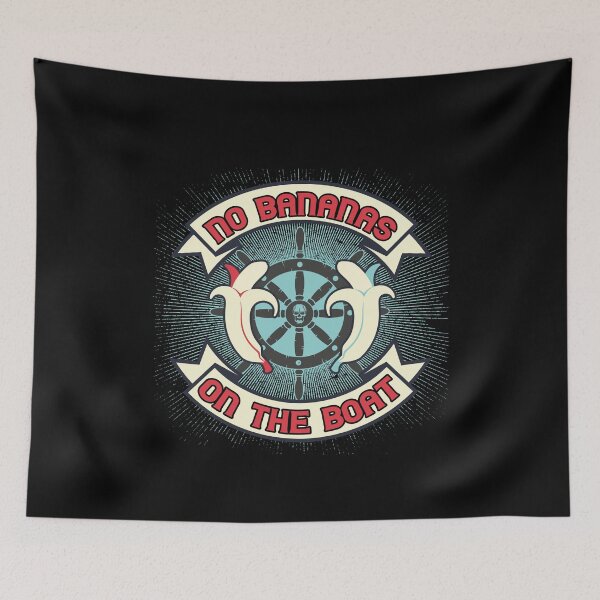 Item preview, No Bananas on Boat Banana Hater Fishermen Superstition Shirt Funny designed and sold by funnytshirtemp.