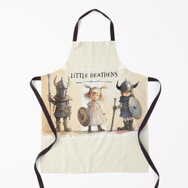 Item preview, Little Heathens Young Vikings Illustration designed and sold by Gralok.