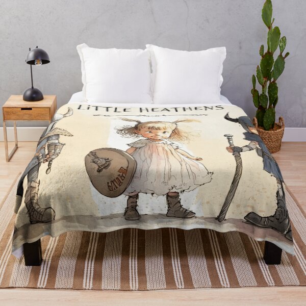 Item preview, Little Heathens Young Vikings Illustration designed and sold by Gralok.