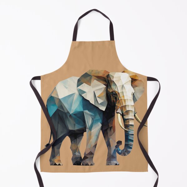 Item preview, Geometric african elephant designed and sold by luisraultg.