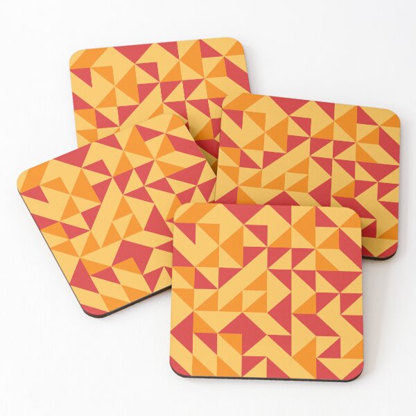 Item preview, Fire Colored Geometric Pattern - Triangle #1 designed and sold by Trendy-Now.