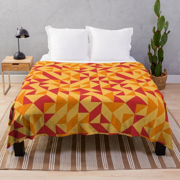 Item preview, Fire Colored Geometric Pattern - Triangle #1 designed and sold by Trendy-Now.