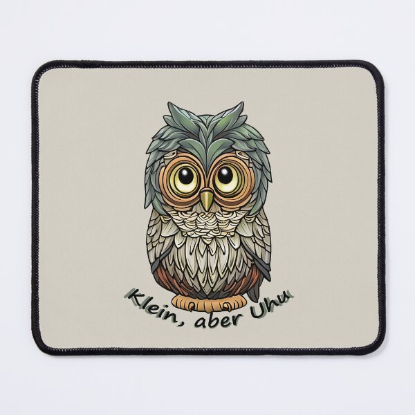 Item preview, Owl with German Pun designed and sold by JoanNinjaHen.
