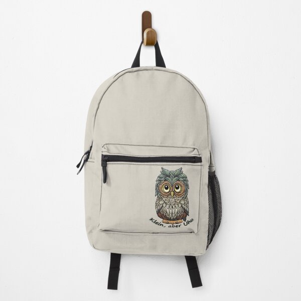 Item preview, Owl with German Pun designed and sold by JoanNinjaHen.