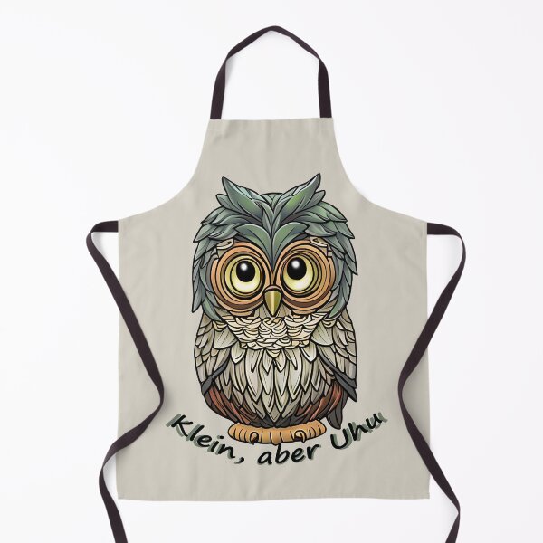 Item preview, Owl with German Pun designed and sold by JoanNinjaHen.