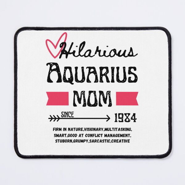 Item preview, Hilarious Aquarius Mom since 1984 designed and sold by reka88.