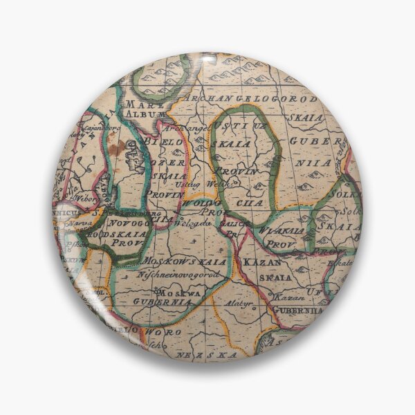 Item preview, Vintage Map of Russia from 1768 designed and sold by depresident.