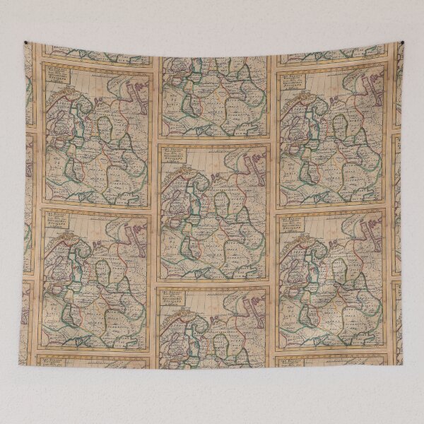 Item preview, Vintage Map of Russia from 1768 designed and sold by depresident.
