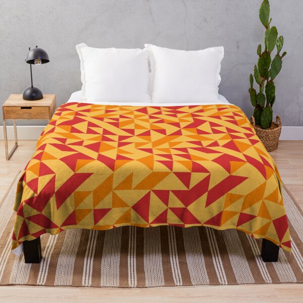 Item preview, Fire Colored Geometric Pattern - Triangle #2 designed and sold by Trendy-Now.