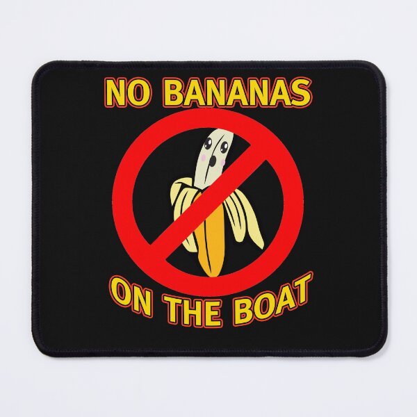 Item preview, No Bananas on the Boat Fishermen Superstition Shirt Funny designed and sold by funnytshirtemp.