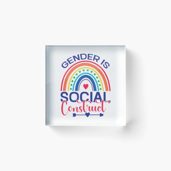 Item preview, Gender Is A Social Construct designed and sold by NessiCreates.